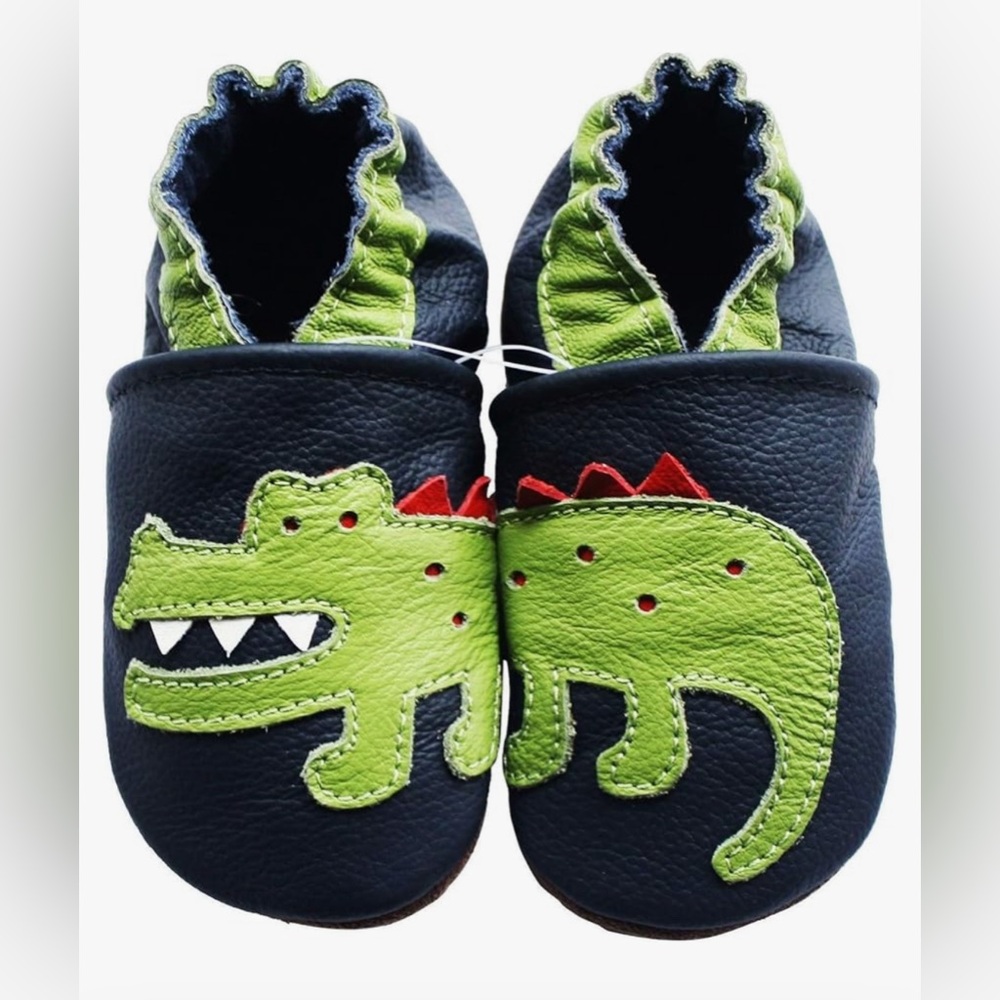 Carozoo Soft Leather Crocodile Shoes🖤